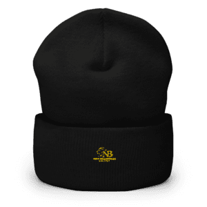 New Beginnings Ministry Lion Beanie – Black
